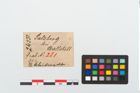 Etikett zu Bleiring (NHMW-PRAE-024551)
